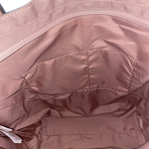 Herschel Supply Co. Mica Canvas Tote Ash Rose Mauve pink  Bag Purse - Picture 8 of 13